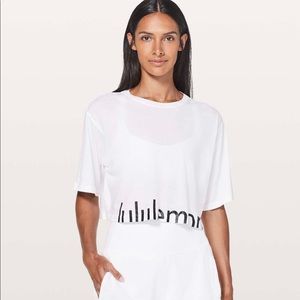 Lululemon Cortes Crop Tee